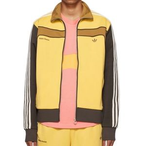 Adidas x Wales Bonner Men's Track Suit Jacket in Yellow